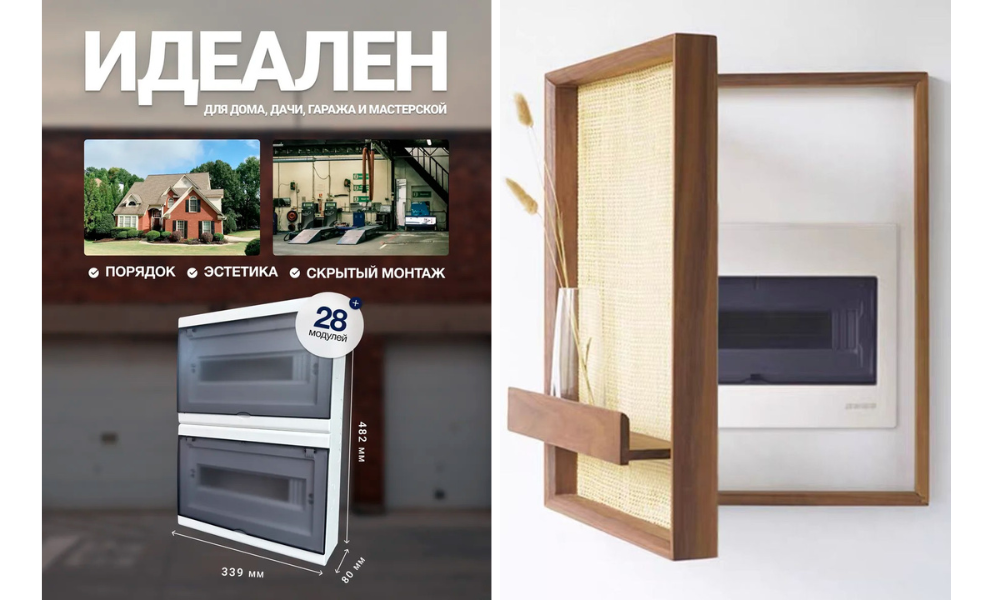 Запас модулей в электрическом щитке